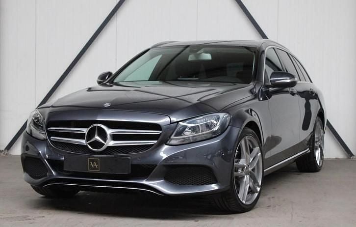 Grijs Occasion 2014 Mercedes C180 Ambition Stationwagen | € 15.999 (Eerlijke prijs) - Afbeelding 1/3