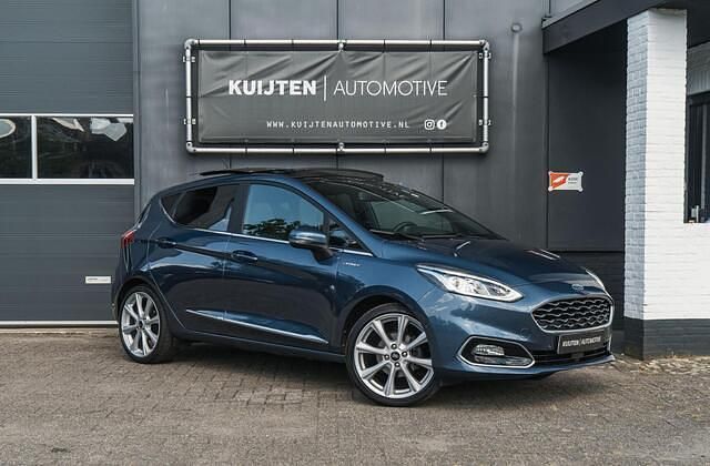Blauw Gebruikt 2019 Ford Fiesta Vignale Hatchback | € 14.750 (Eerlijke prijs) - Afbeelding 1/4
