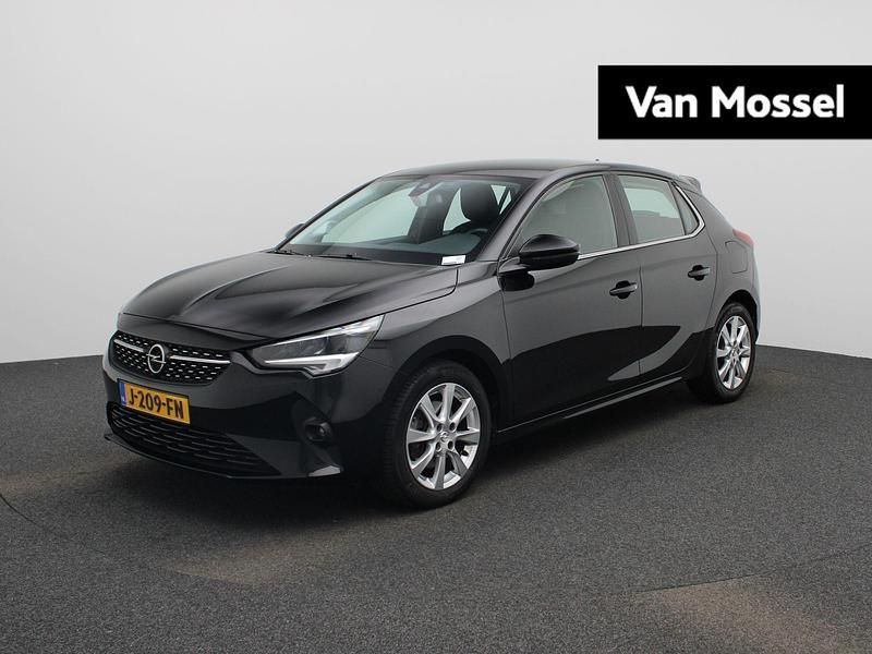 Zwart Gebruikt 2020 Opel Corsa Elegance Hatchback | € 14.900 (Eerlijke prijs) - Afbeelding 1/4