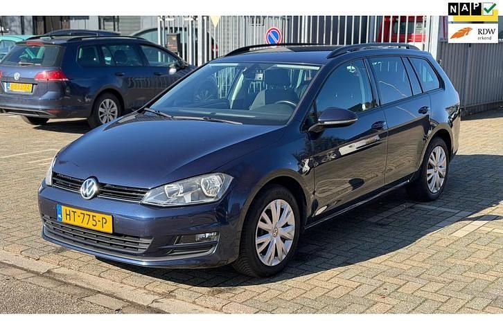 Occasion VW Golf VII Comfortline 110 PK (80 kW) 2016 Blauw Stationwagen