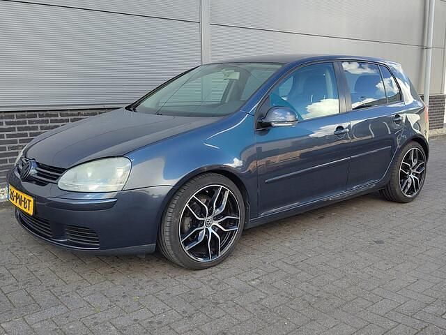 Blauw Gebruikt 2004 VW Golf IV Sportline Hatchback | € 2.250 - Afbeelding 1/4
