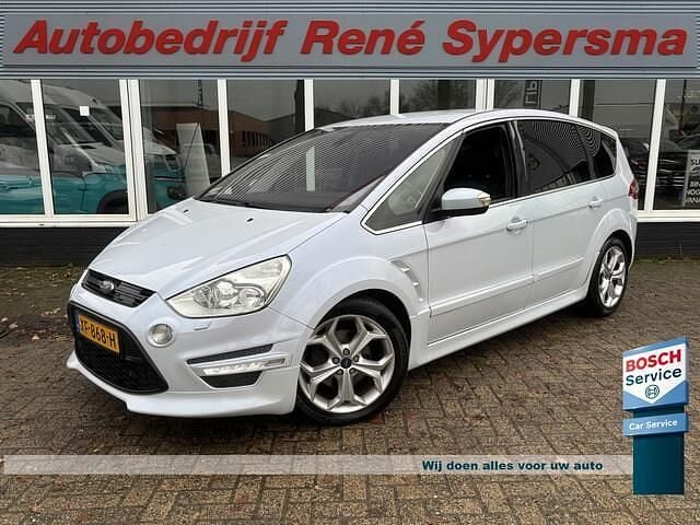 Wit Gebruikt 2013 Ford S-MAX Platinum MPV | € 5.945 (Super prijs) - Afbeelding 1/4