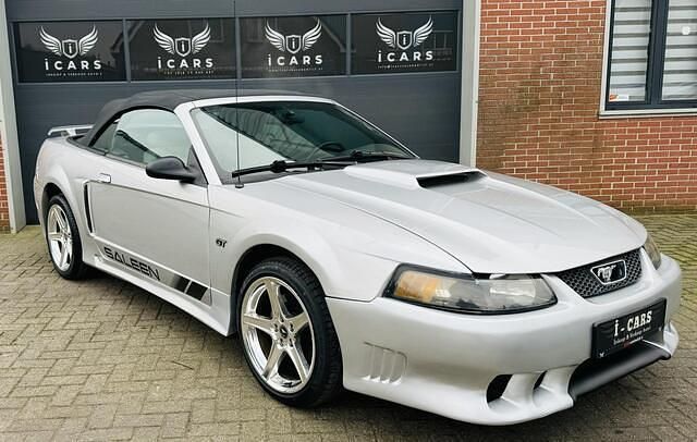 Grijs Gebruikt 2000 Ford Mustang GT Convertible Cabriolet | € 12.500 - Afbeelding 1/4
