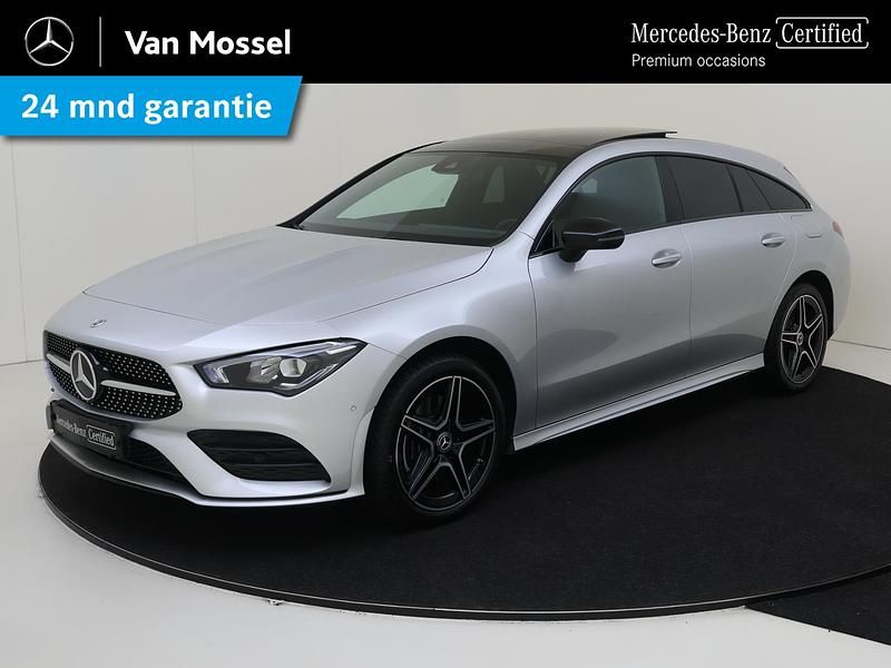 Grijs Gebruikt 2023 Mercedes CLA250 Shooting Brake AMG line Stationwagen | € 39.945 (Duur) - Afbeelding 1/4