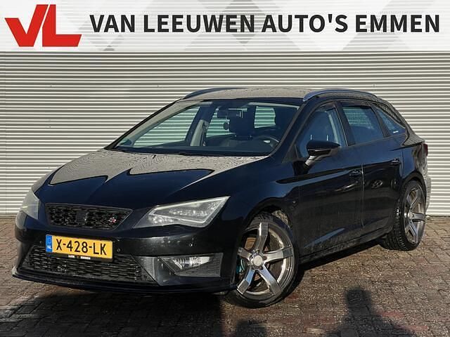 Zwart Occasion 2014 Seat Leon ST FR Stationwagen | € 8.600 (Goede deal) - Afbeelding 1/3