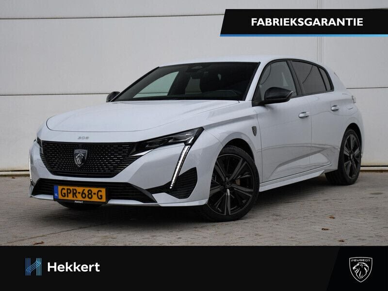 Wit Nieuw 2024 Peugeot 308 GTi Hatchback | € 37.495 (Eerlijke prijs) - Afbeelding 1/4