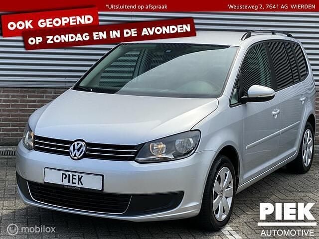 Grijs, metallic lak Gebruikt 2010 VW Touran Comfortline MPV | € 9.999 (Eerlijke prijs) - Afbeelding 1/3