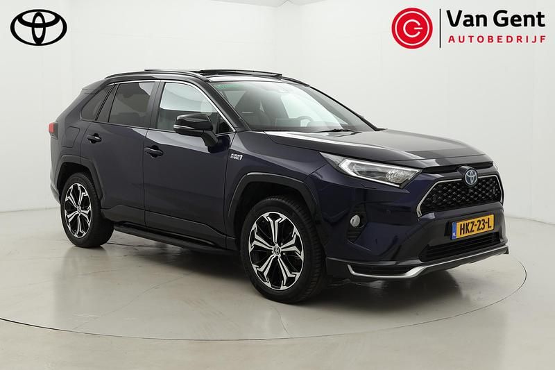 Blauw Gebruikt 2021 Toyota RAV4 Hybrid Plus SUV | € 43.499 (Duur) - Afbeelding 1/4