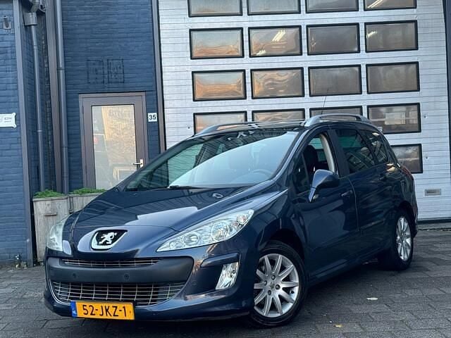 Blauw Gebruikt 2009 Peugeot 308 Stationwagen | € 1.995 (Eerlijke prijs) - Afbeelding 1/4