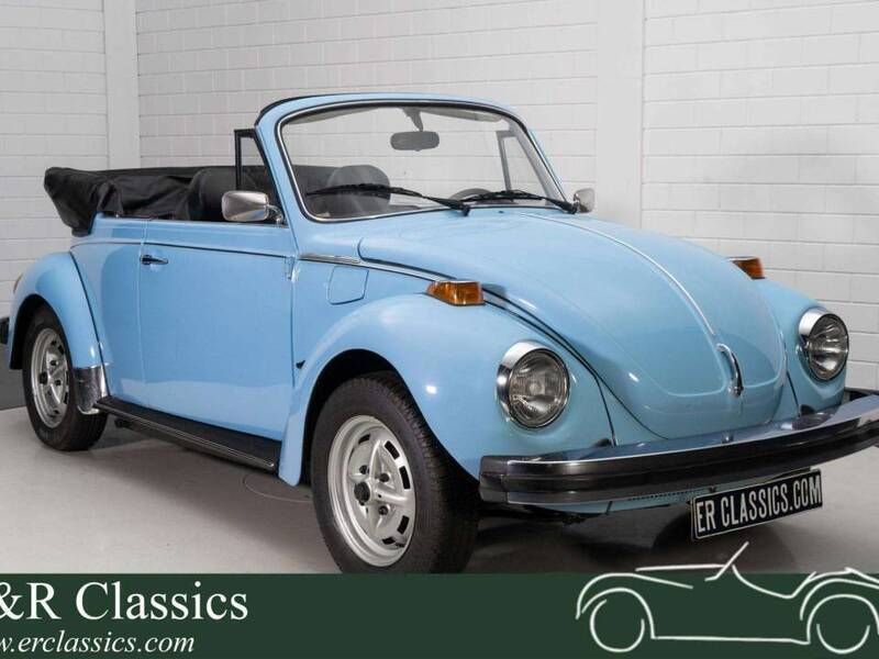 Blauwblauw Gebruikt 1979 VW Käfer Cabriolet | € 29.950 - Afbeelding 1/4