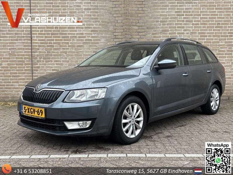Grijs Gebruikt 2014 Skoda Octavia Business Line Stationwagen | € 4.850 (Goede deal) - Afbeelding 1/4