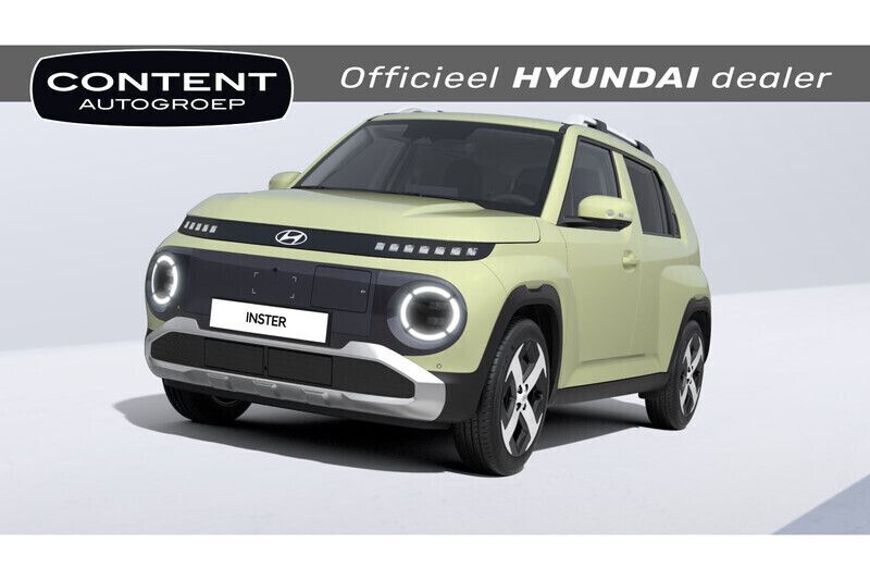 Buttercream yellow pearl (geel parelmoer) Nieuw 2025 Hyundai Inster Hatchback | € 30.950 - Afbeelding 1/4