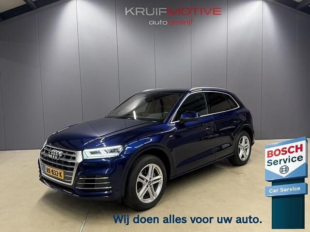 Blauw Occasion 2018 Audi Q5 Sport SUV | € 27.750 (Iets duurder) - Afbeelding 1/4