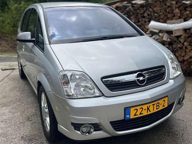 Zilver Gebruikt 2010 Opel Meriva Cosmo MPV | € 3.450 (Super prijs) - Afbeelding 1/4