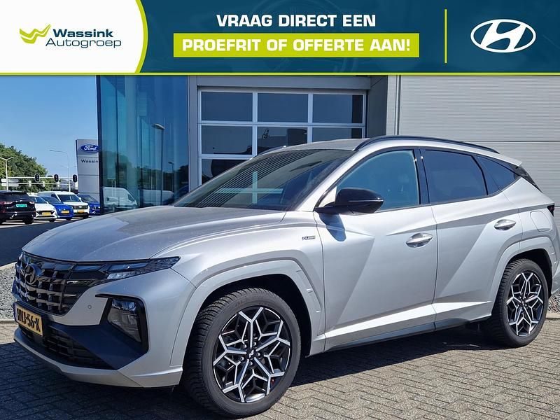 Grijs Gebruikt 2022 Hyundai Tucson N Line SUV | € 33.840 (Eerlijke prijs) - Afbeelding 1/4
