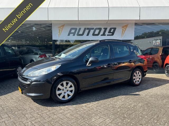 Zwart Gebruikt 2008 Peugeot 207 Stationwagen | € 1.919 (Eerlijke prijs) - Afbeelding 1/3