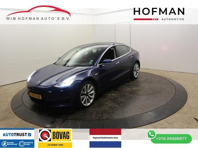 Blauw Occasion 2020 Tesla Model 3 Long Range AWD Sedan | € 22.795 (Eerlijke prijs) - Afbeelding 1/4