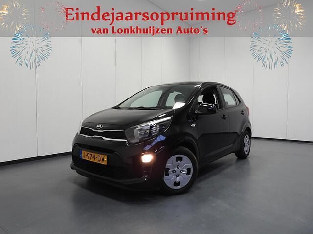 Zwart Occasion 2020 Kia Picanto Hatchback | € 9.245 (Eerlijke prijs) - Afbeelding 1/4