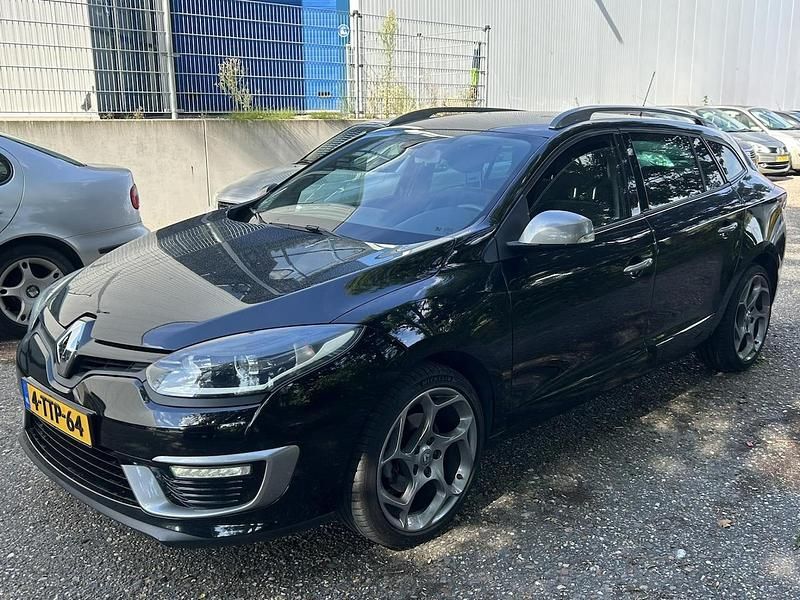 Zwart Gebruikt 2014 Renault Mégane GT Line GT-Line Stationwagen | € 5.750 - Afbeelding 1/4