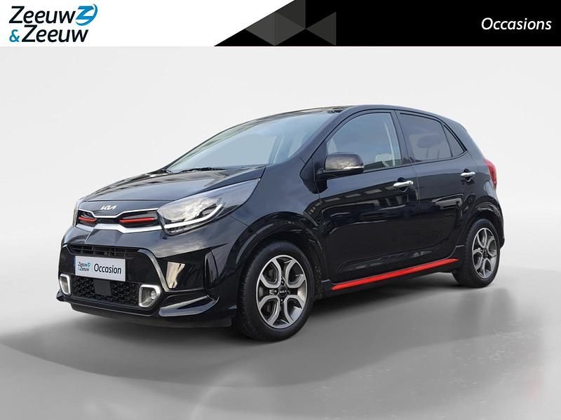 Zwart Occasion 2023 Kia Picanto GT-Line Hatchback | € 16.440 (Eerlijke prijs) - Afbeelding 1/4