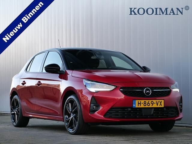 Rood Occasion 2020 Opel Corsa GS Line Hatchback | € 15.345 (Eerlijke prijs) - Afbeelding 1/4