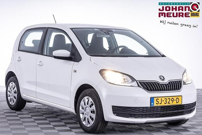 Wit Gebruikt 2018 Skoda Citigo G-TEC Ambition Hatchback | € 8.490 - Afbeelding 1/4