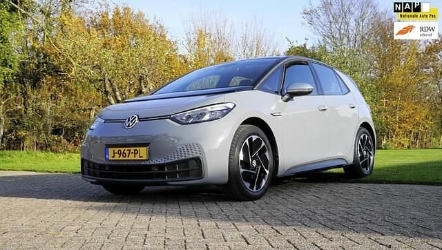 Grijs Gebruikt 2020 VW ID.3 Hatchback | € 15.500 (Eerlijke prijs) - Afbeelding 1/4