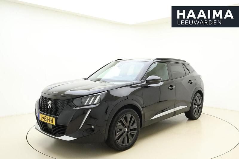 Rood Gebruikt 2020 Peugeot e-2008 GT SUV | € 17.950 (Iets duurder) - Afbeelding 1/4