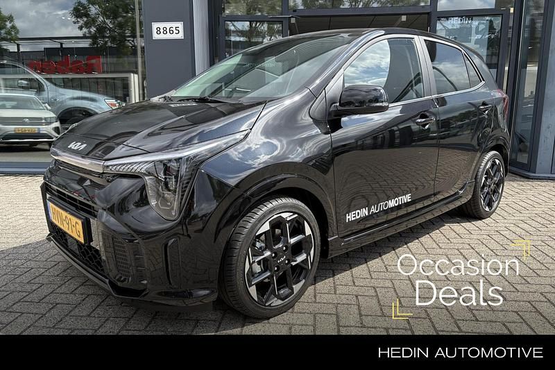 Zwart Occasion 2025 Kia Picanto GT-Line Hatchback | € 23.295 (Duur) - Afbeelding 1/4
