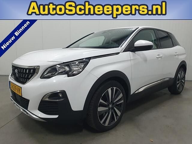 Wit Gebruikt 2020 Peugeot 3008 Premium SUV | € 16.995 (Super prijs) - Afbeelding 1/4