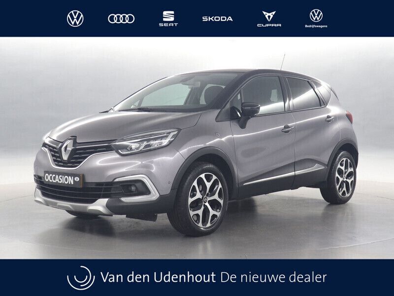Grijs Gebruikt 2018 Renault Captur Intens SUV | € 13.250 (Eerlijke prijs) - Afbeelding 1/4