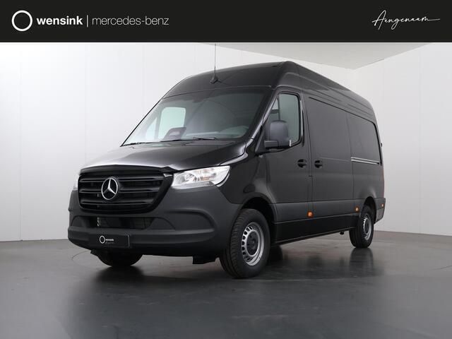 Zwart Nieuw 2025 Mercedes Sprinter Van | € 54.495 (Super prijs) - Afbeelding 1/4