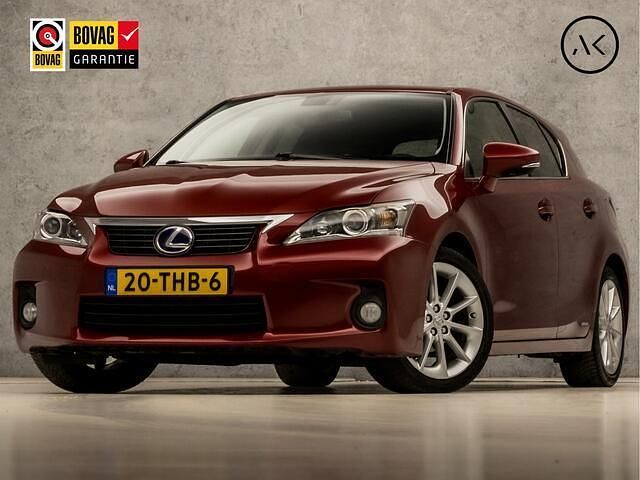 Rood Gebruikt 2012 Lexus CT200h Sport Line Hatchback | € 8.945 (Super prijs) - Afbeelding 1/4