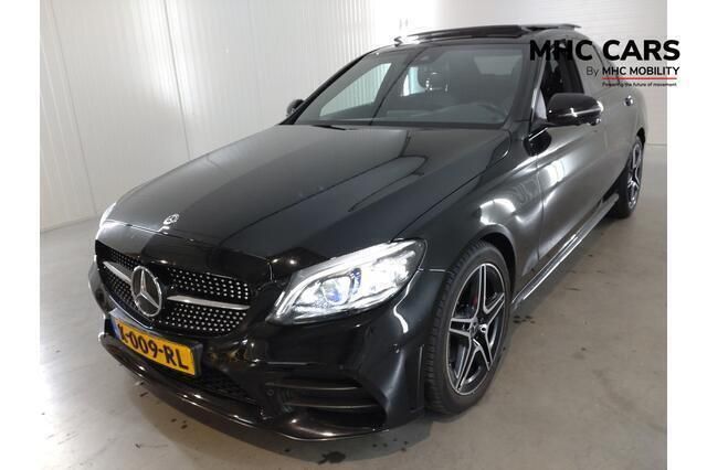 Zwart Gebruikt 2021 Mercedes C180 Business Sedan | € 33.900 (Super prijs) - Afbeelding 1/4