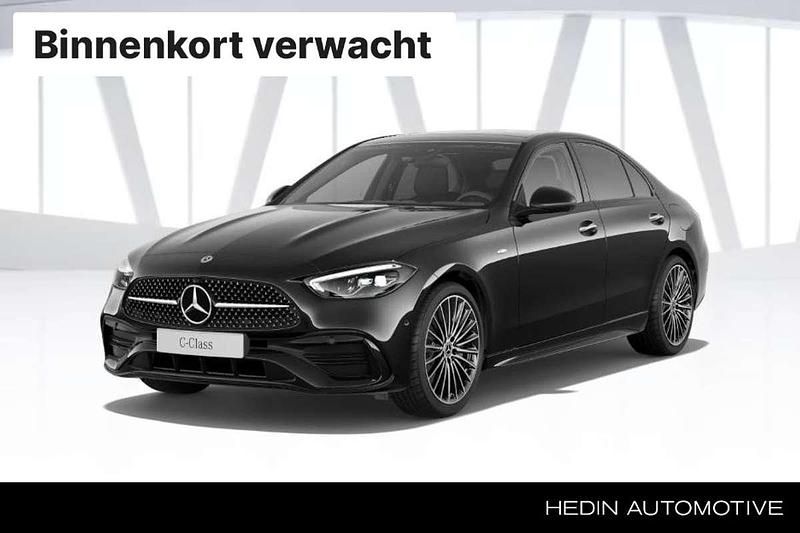 Zwart Nieuw 2025 Mercedes C300e Business Sedan | € 65.405 (Eerlijke prijs) - Afbeelding 1/4