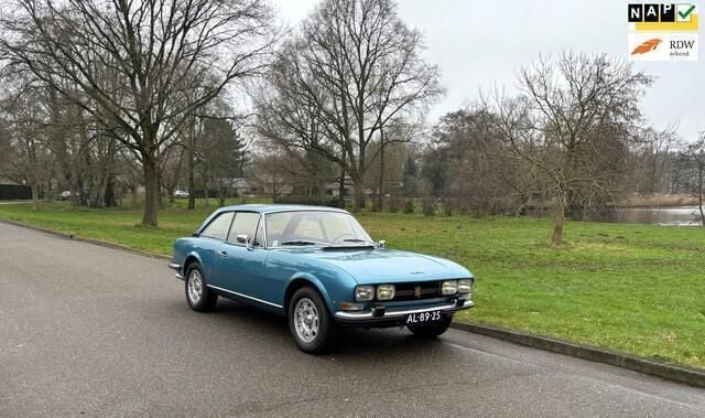 Blauw Gebruikt 1970 Peugeot 504 Coupé | € 23.450 - Afbeelding 1/4