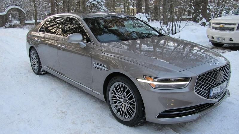 Occasion Genesis G90 435 PK (319 kW) 2021 Goud Sedan