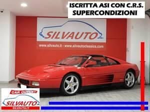 Roodrosso corsa 322 Gebruikt 1993 Ferrari 348 Cabriolet | € 78.500 - Afbeelding 1/4