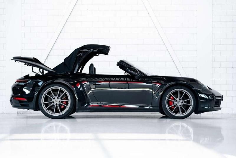 Occasion Porsche 911 Carrera 4S Cabriolet Sport 451 PK (331 kW) 2020 Zwart Cabriolet