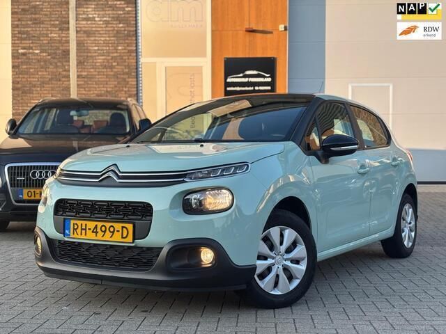 Groen Gebruikt 2017 Citroën C3 Feel Hatchback | € 5.450 (Eerlijke prijs) - Afbeelding 1/4