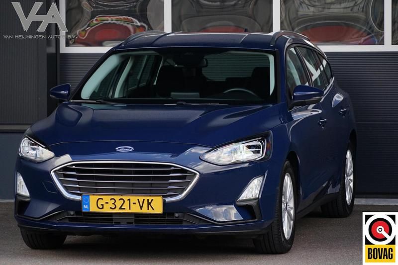 Blauw Gebruikt 2019 Ford Focus Business Edition Stationwagen | € 15.950 (Eerlijke prijs) - Afbeelding 1/4