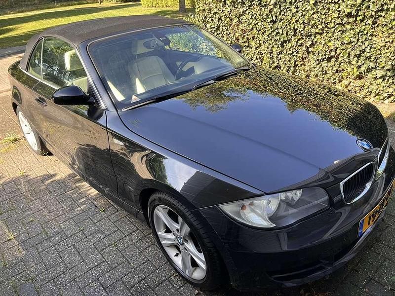 Occasion BMW 118 Cabriolet Executive 143 PK (105 kW) 2008 Zwart Cabriolet