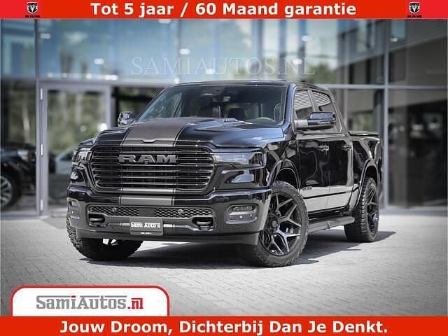 Zwart Nieuw 2024 Dodge Ram Pickup | € 77.950 (Goede deal) - Afbeelding 1/4