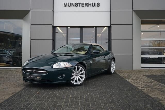 Groen (metallic) Occasion 2007 Jaguar XK Cabriolet | € 32.500 (Eerlijke prijs) - Afbeelding 1/4