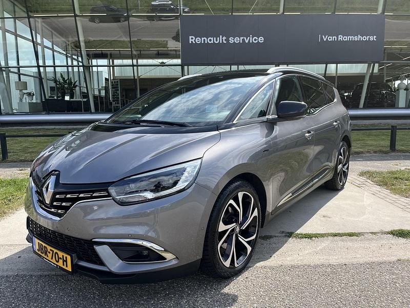 Grijs Gebruikt 2021 Renault Grand Scénic IV Black Edition MPV | € 21.500 (Eerlijke prijs) - Afbeelding 1/4