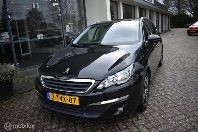 Occasion Peugeot 308 SW Active 120 PK (88 kW) 2014 Zwart Stationwagen