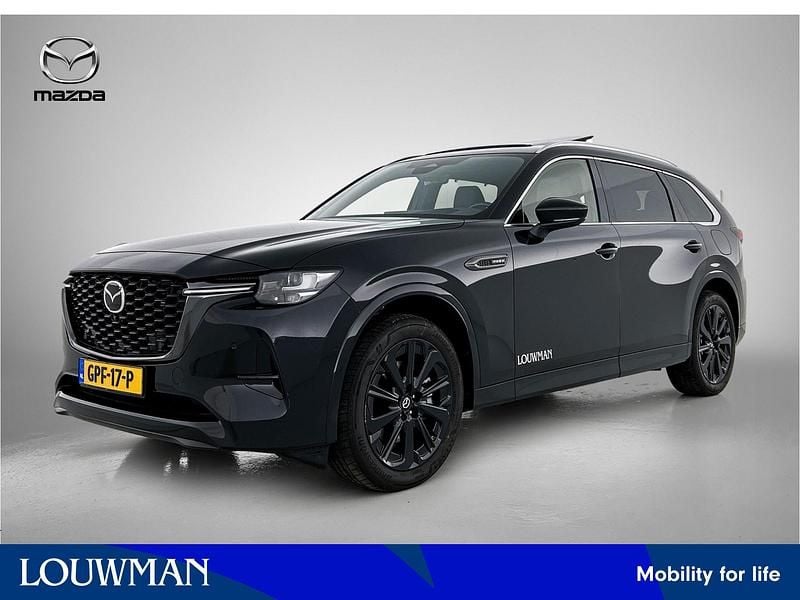 Zwart metallic Gebruikt 2024 Mazda CX-80 Homura-Line SUV | € 58.945 (Eerlijke prijs) - Afbeelding 1/4