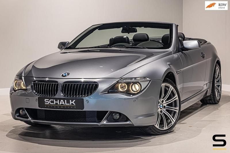 Grijs Gebruikt 2004 BMW 645 Cabriolet Basis Cabriolet | € 8.950 - Afbeelding 1/4
