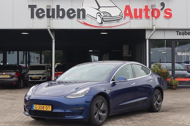 Blauw Gebruikt 2019 Tesla Model 3 Long Range AWD Sedan | € 19.985 (Eerlijke prijs) - Afbeelding 1/4