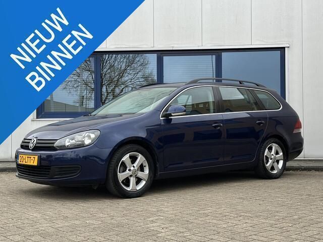 Blauw Gebruikt 2010 VW Golf VI Comfortline Stationwagen | € 4.950 (Iets duurder) - Afbeelding 1/4